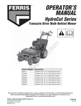 Ferris HydroCut 5900111 User manual