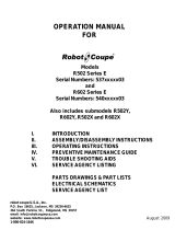 Robot Coupe R502 Operating instructions