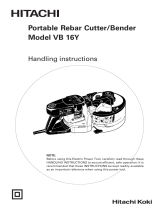 Hitachi VB 16Y User manual