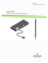 Liebert MPH-NBV27NOXJ30 User manual