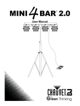 CHAUVET DJ Mini 4BAR 2.0 User manual