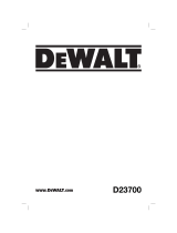 DeWalt D23700 User manual
