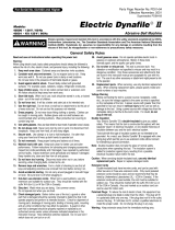 Dynabrade Dynafile II Operating And Safety Instructions Manual