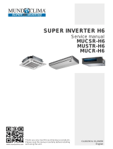 mundoclima Series MUCR-H6 “Duct Full Inverter H6” User manual