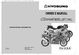 HYOSUNG Comet 650R User manual