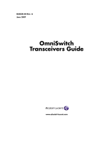 Alcatel-Lucent OmniSwitch 9000 Series User manual