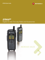 Motorola DTR410 - On-Site Digital Radio Sales Manual