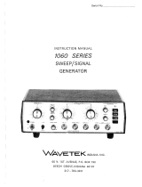 Wavetek 1061 1062 1066 1067 Owner's manual