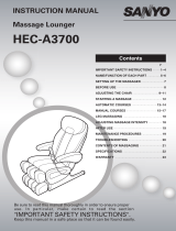 Sanyo HEC-A3700 User manual
