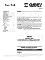 Campbell Hausfeld GR3000 User manual