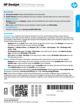 HP Deskjet 1010 Printer series Owner's manual