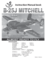 Black Horse Model B-25J Mitchell User manual