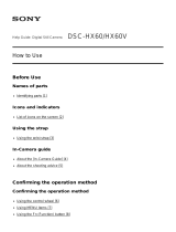 Sony DSC-HX60V User manual