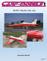 Carf-Models BAE Hawk 1:3.75 Owner's manual