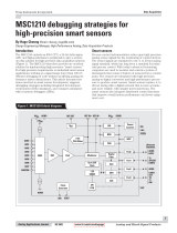 Texas Instruments MSC1210 debugging strategies for high-precision smart sensors Application Note