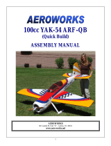 AeroWorks 100cc YAK-54 ARF-QB Assembly Manual