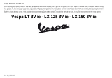 VESPA LX 125ie 3Valvole User manual