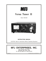 MFJ 969 User manual