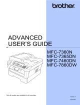 Brother MFC-7365DN User manual