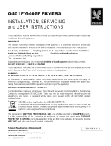 Falcon G402F Installation, Servicing And User Instructions Manual