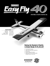 Hangar 9 Easy Fly 40 User manual