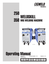 CIGWELD Weldskill 250 350 Weldskill Mig Welding Machine User manual
