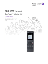 Alcatel-Lucent 8212 User manual