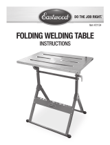 EastwoodAdjustable Steel Welding Table