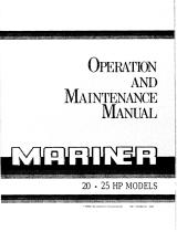 Mariner 25 HP Operation and Maintenance Manual