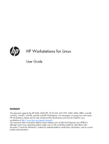 HP XW4200 WORKSTATION User guide