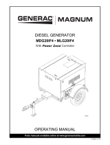 Generac MLG20IF4 Operating instructions