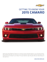 Chevrolet Camaro 2013 Quick Reference Manual