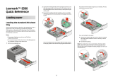 Lexmark e360dtn Reference guide