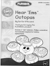 Hasbro Hear 'Ems Octopus Operating instructions