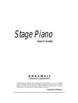 Kurzweil sp88x User manual