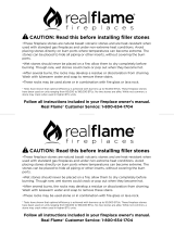 Real Flame S10001-SBS User guide