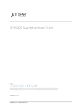 Juniper QFX5200 User manual
