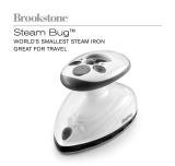 Brookstone Steam Bug User manual