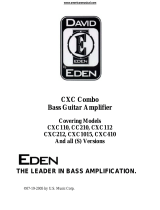 Eden CC210 Operating instructions