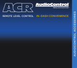 AudioControl ACR-3 User manual