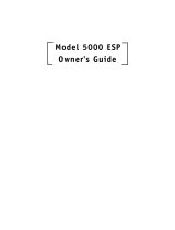 Python 6000 ESP Owner's manual