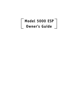 Sidewinder 6000 ESP Owner's manual