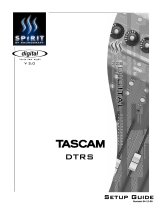 Tascam DA-98HR Setup Manual