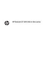 HP DeskJet GT 5810 All-in-One Printer series User guide