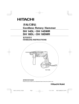 Hitachi DH 18DMR Handling Instructions Manual