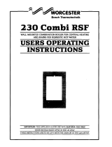 Worcester 230 RSF Combi (01.01.2005-21.07.2016) Operating instructions