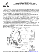 Add On 993-181 Mounting instructions