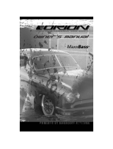 Orion Car Audio ORION MaxxBass User manual