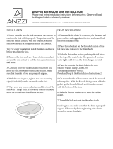 ANZZI BS-001 Installation guide