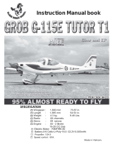 Black Horse Model BH123 GROB G-115E TUTOR T1 User manual